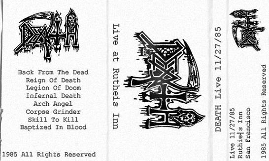 Death - Live tape #8 (1985) Album Info