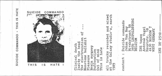 Suicide Commando  This Is Hate (1989)
