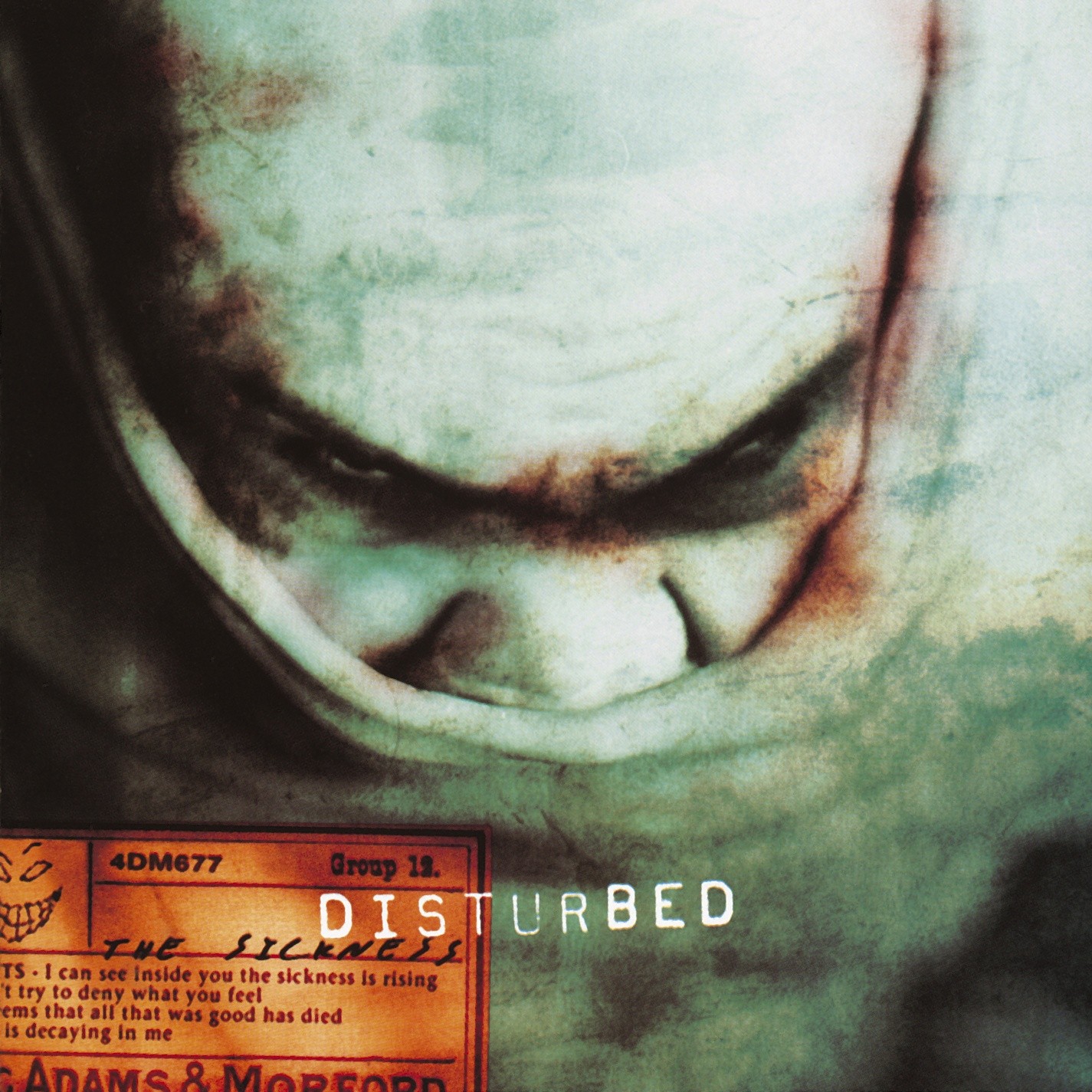 Disturbed - The Sickness (2000) Album Info