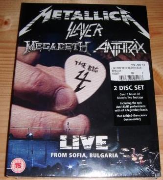 Slayer / Metallica / Megadeth / Anthrax - The Big 4: Live from Sofia, Bulgaria (2010)