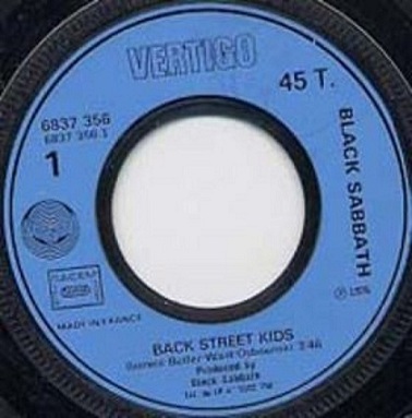Black Sabbath - Back Street Kids (1976)