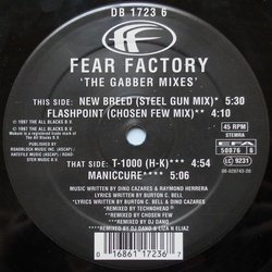 Fear Factory - The Gabber Mixes (1997) Album Info