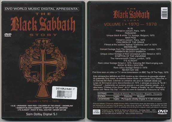 Black Sabbath - The Black Sabbath Story Volume I: 1970-1978 (1991) Album Info