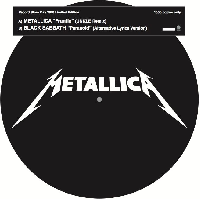 Black Sabbath / Metallica - Frantic / Paranoid (2010) Album Info