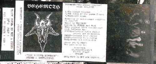 Behemoth - Thy Winter Kingdom (1993) Album Info