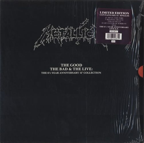 Metallica - The Good, the Bad and the Live: The 6 1/2 Year Anniversary 12" Collection (1990) Album Info