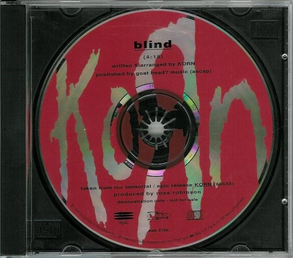 Korn - Blind (1995) Album Info