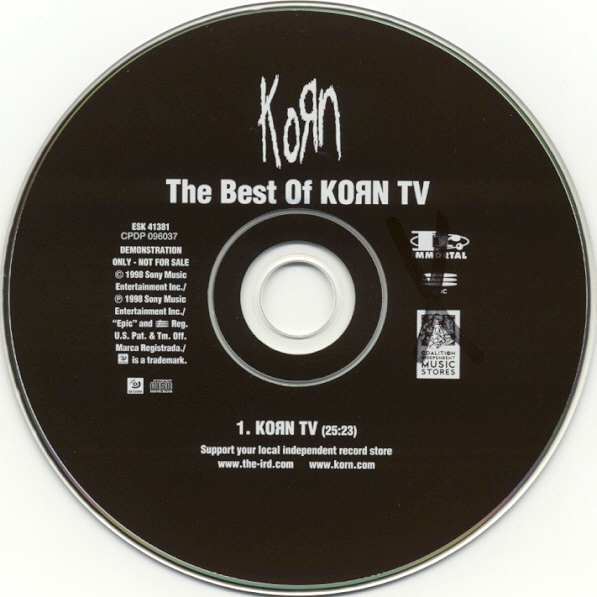 Korn  The Best Of Korn TV (1998) Album Info