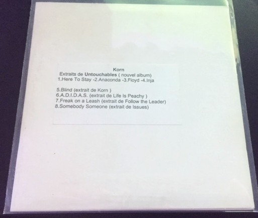 Korn  Extraits De Untouchables (2002) Album Info