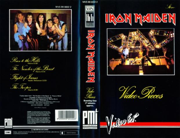 Iron Maiden - Video Pieces (1983) Album Info