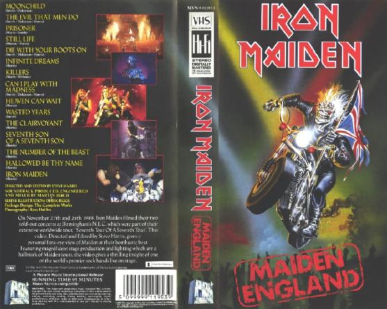 Iron Maiden - Maiden England (1989) Album Info