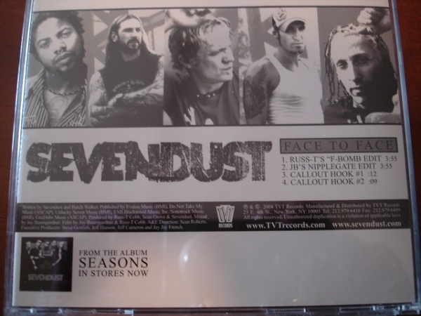 Sevendust  Face To Face (2004) Album Info
