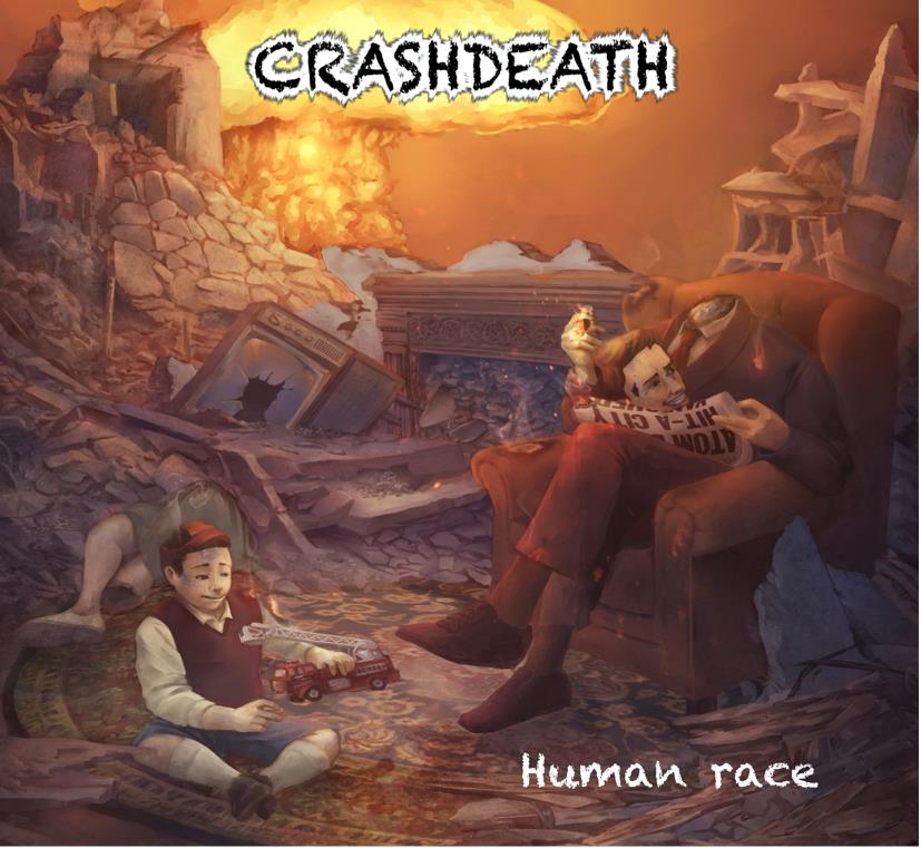 Crashdeath - Human Race (2015) Album Info