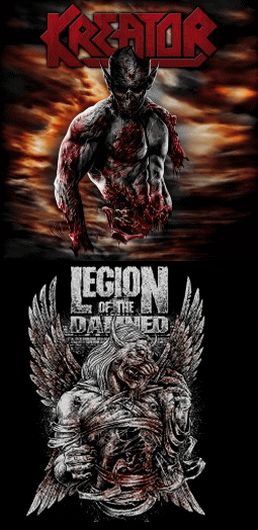Kreator / Legion of the Damned - Kreator / Legion of the Damned (2013) Album Info
