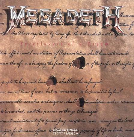 Megadeth - Foreclosure of a Dream (1992) Album Info