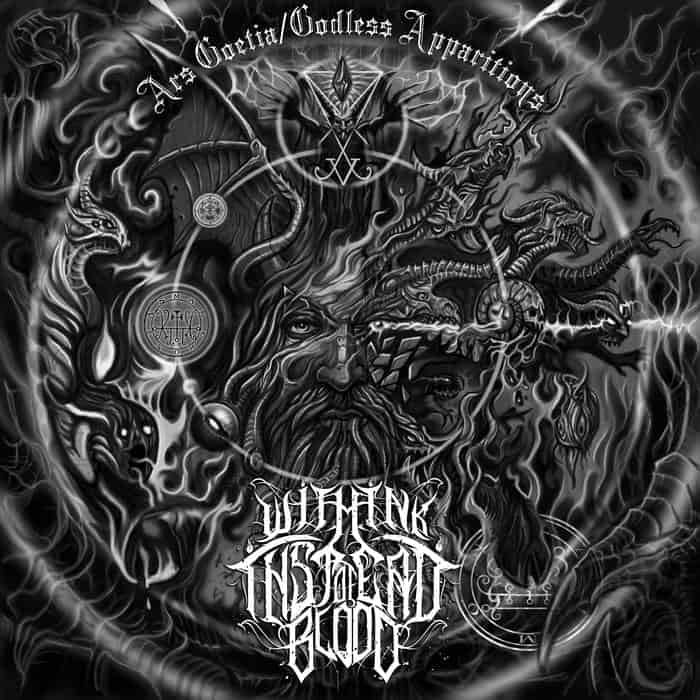 With Ink Instead of Blood - Ars Goetia / Godless Apparitions (2016) Album Info