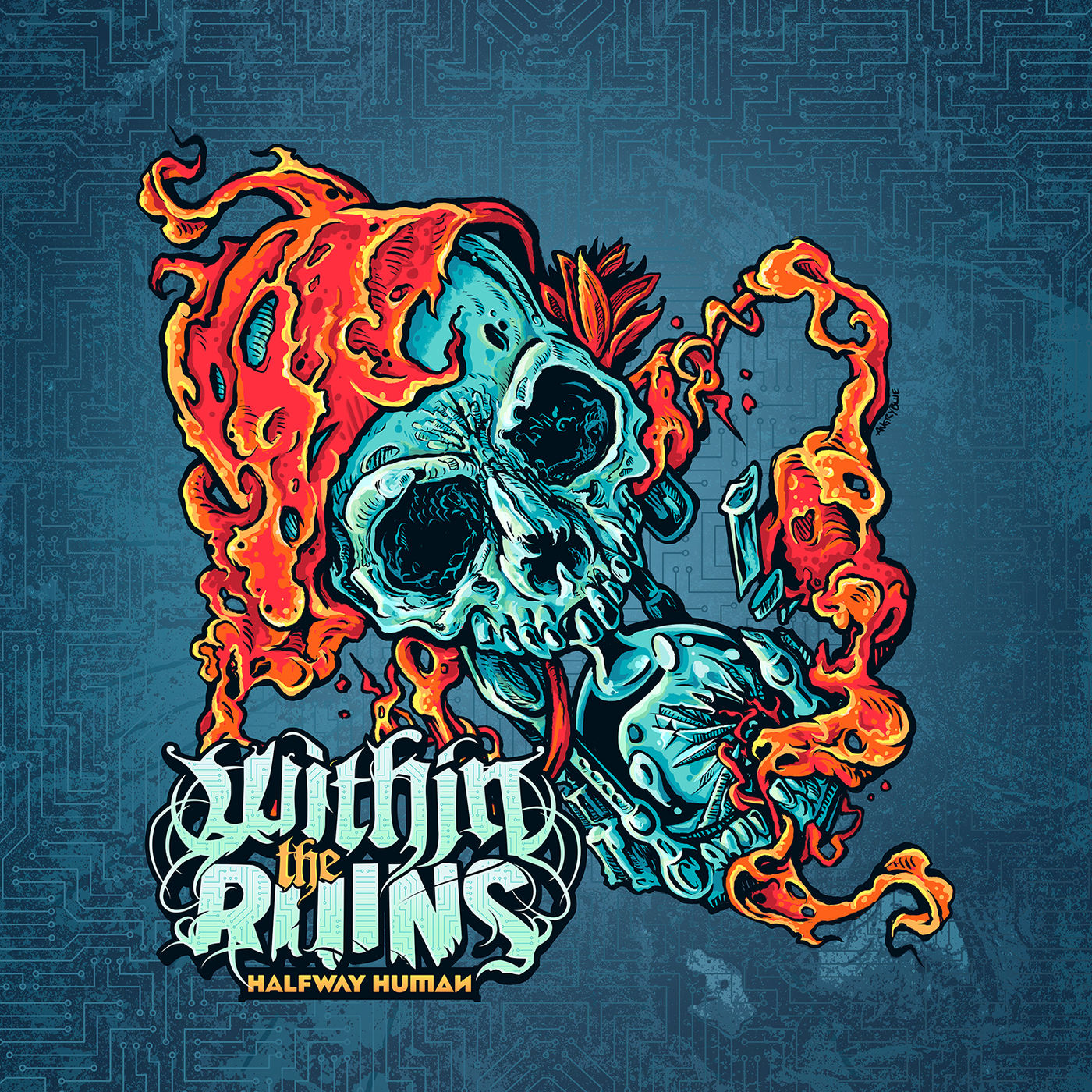 Within the Ruins - Halfway Huma (2017) Album Info