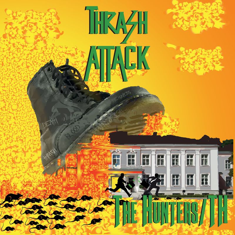 The Hunters/Th - Thrash Attack (2017)