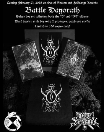 Battle Dagorath - I - Dark Dragons of the Cosmos & II - Frozen Light of Eternal Darkness (2018) Album Info