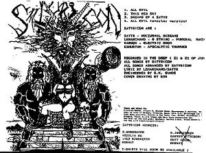 Satyricon - All Evil (1992) Album Info