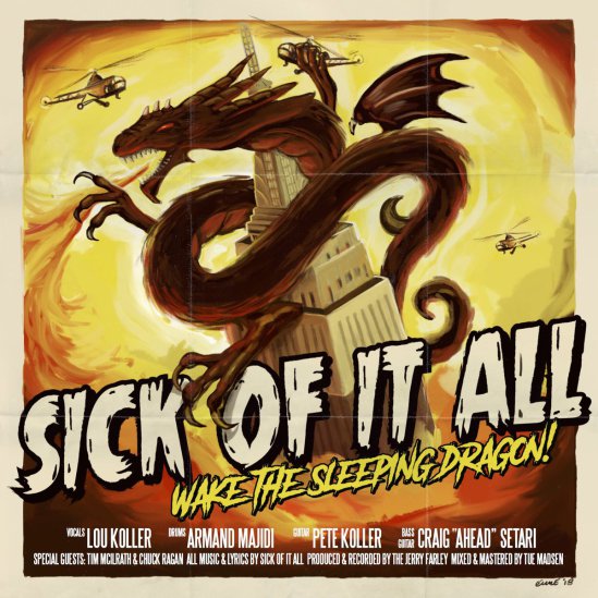 Sick Of It All - Wake The Sleeping Dragon! (2018) Album Info