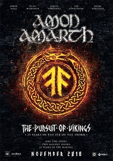 Amon Amarth - The Pursuit of Vikings: 25 Years in the Eye of the Storm (2018) Album Info